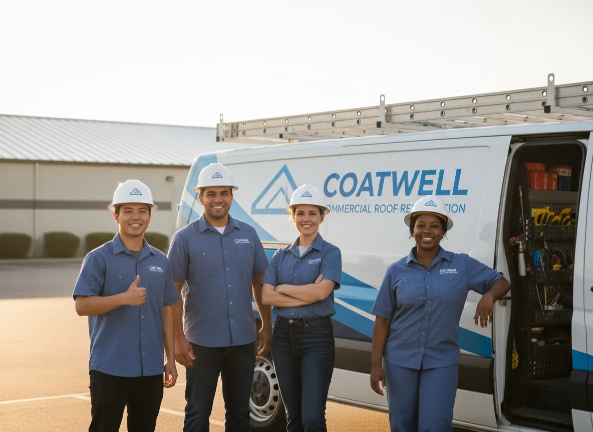Commercial roof coating company in Carp Lake, MI